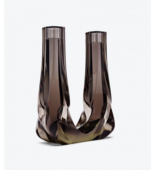 Zaha  Hadid Design BRAID DOUBLE CANDLE HOLDER - H 47.5 CM烛架